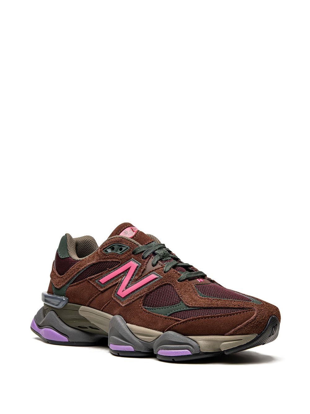 TB New Balance 9060 "Rich Oak Burgundy" sneakers 