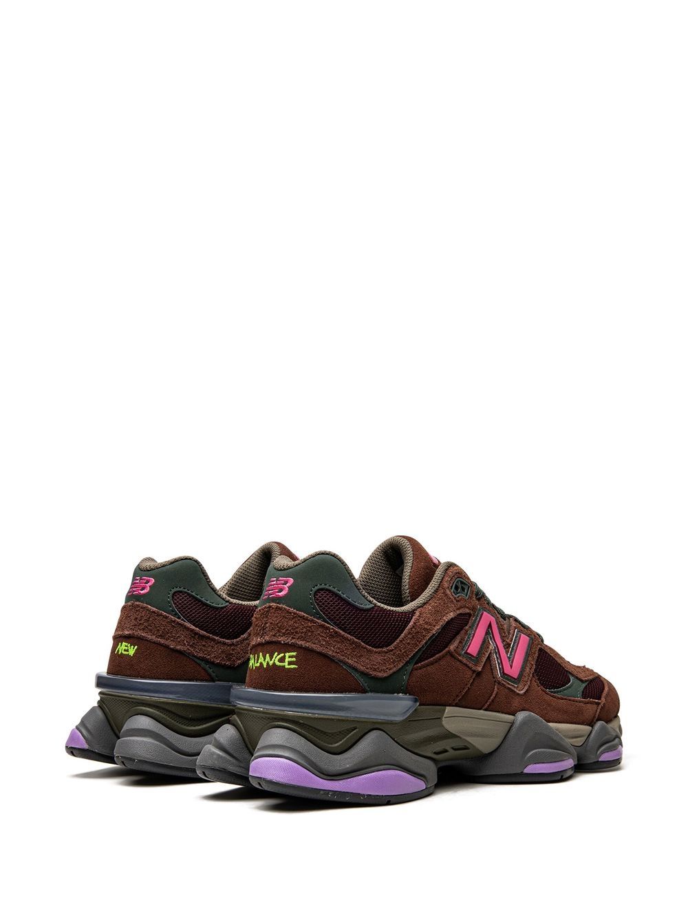 TB New Balance 9060 "Rich Oak Burgundy" sneakers 