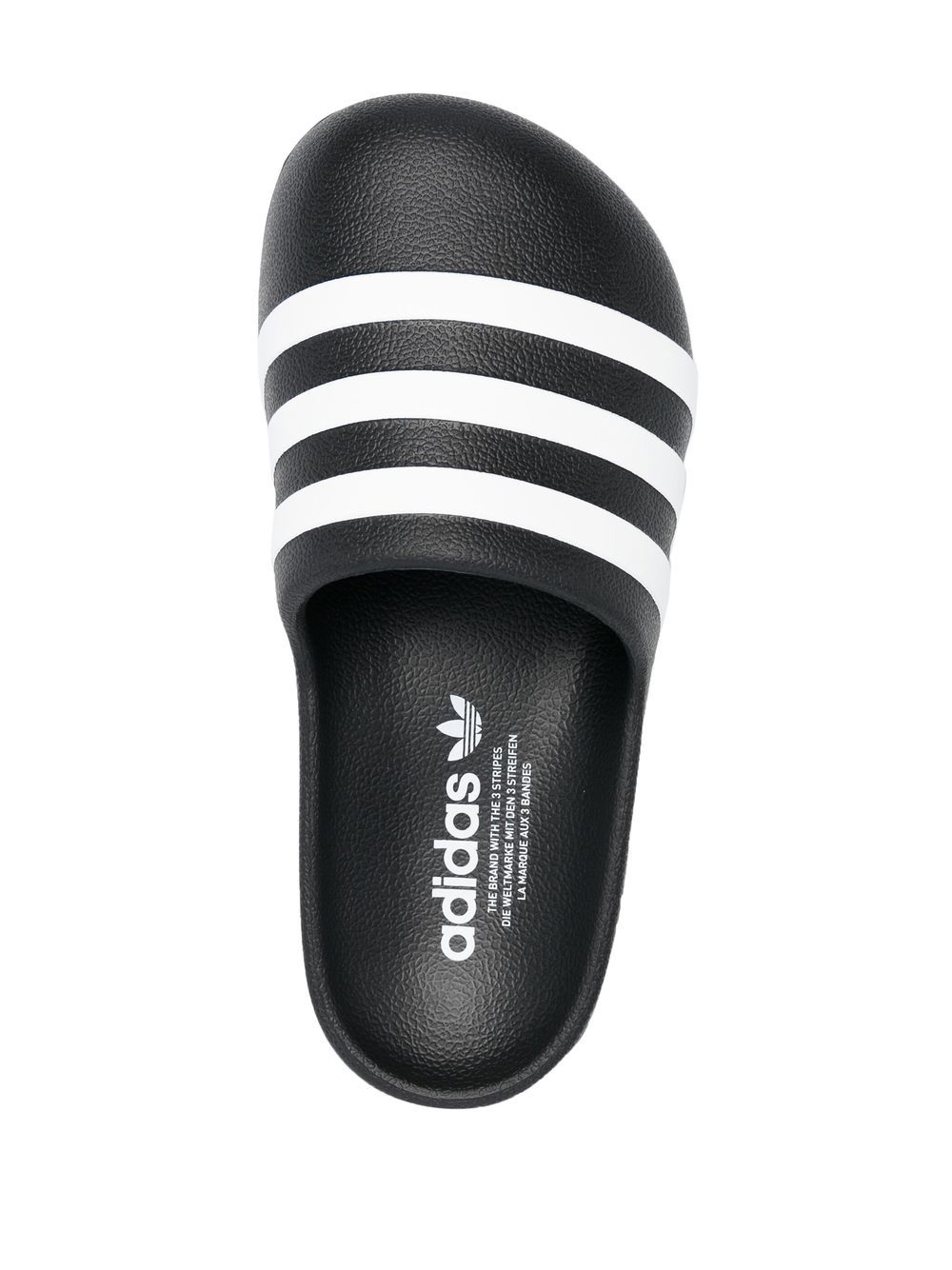 KICKWHO adidas striped rubber slides 