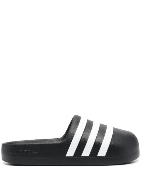 TB adidas striped rubber slides 