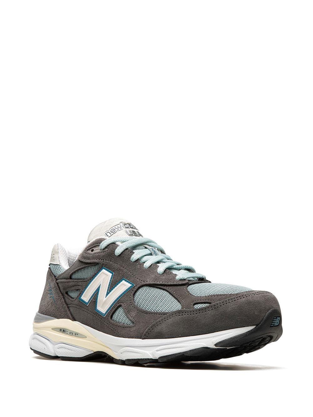 KICKWHO New Balance x Kith 990 V3 "Steel Blue Grey" sneakers 