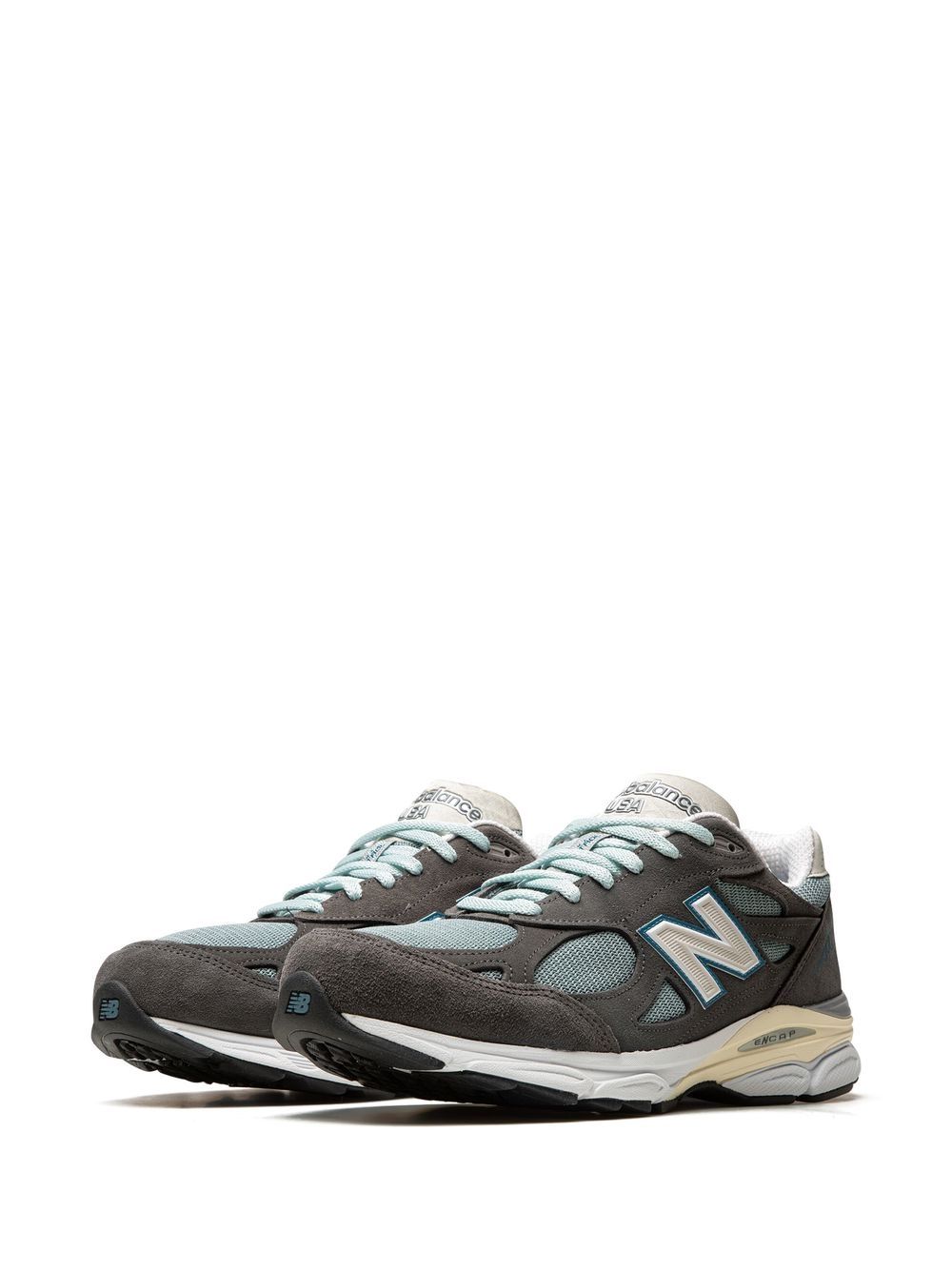 KICKWHO New Balance x Kith 990 V3 "Steel Blue Grey" sneakers 