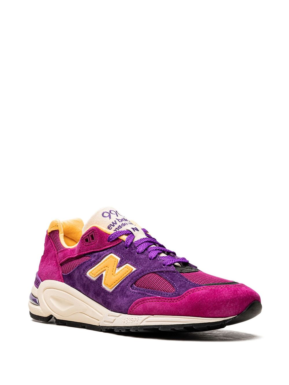 TB New Balance 990V2 "Pink Purple" sneakers 