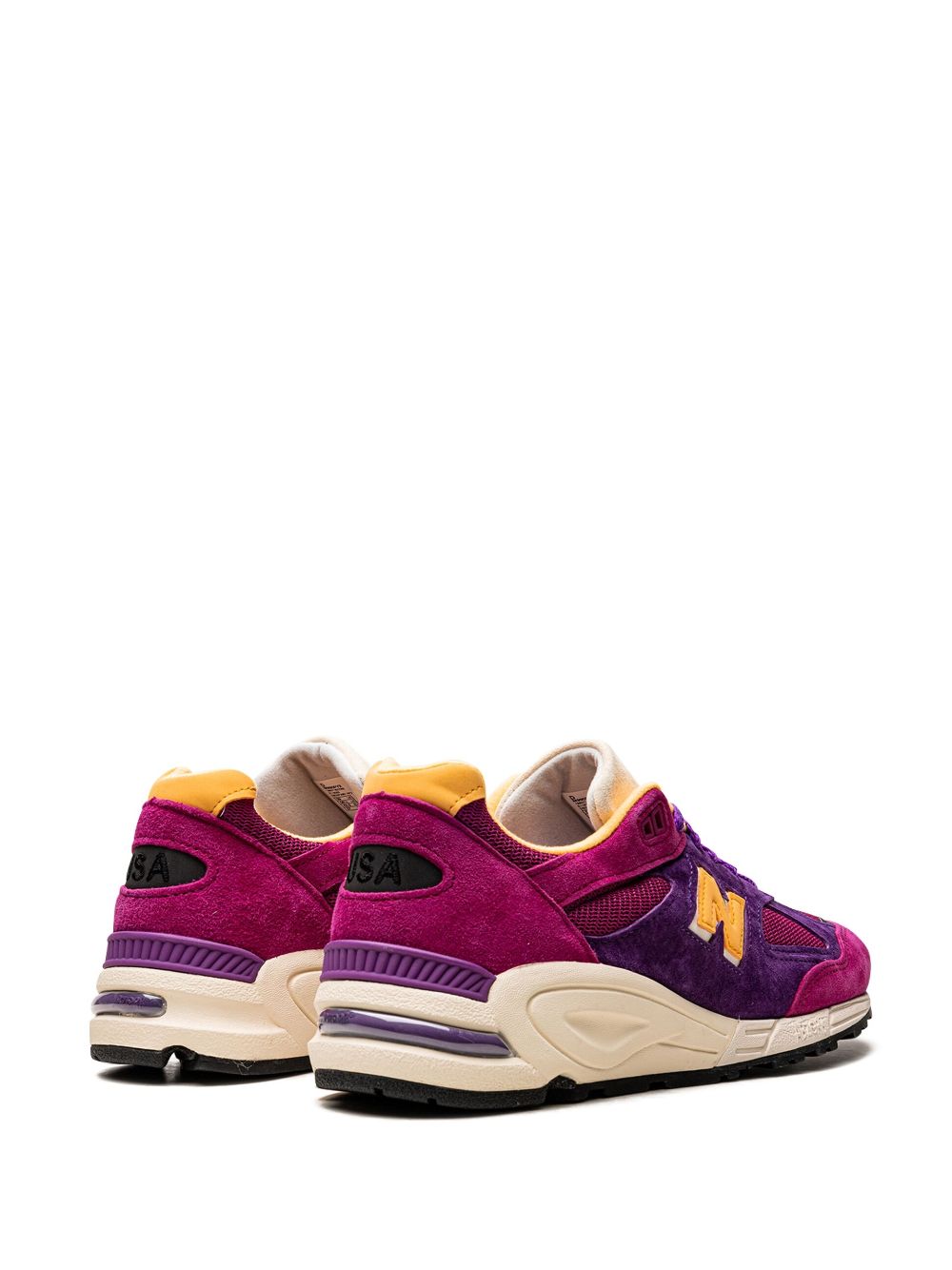 TB New Balance 990V2 "Pink Purple" sneakers 