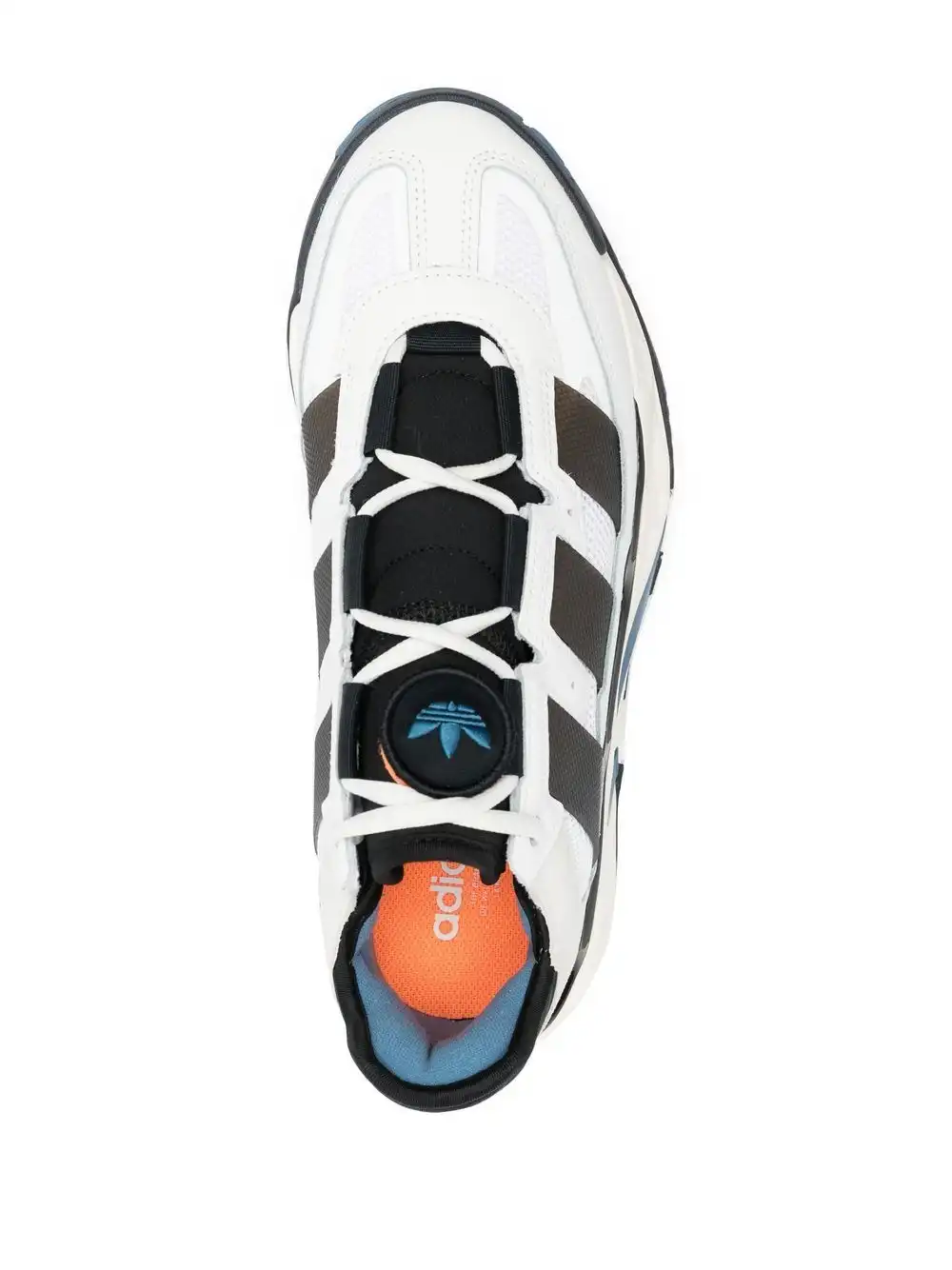 Affordable adidas panelled-design low-top  