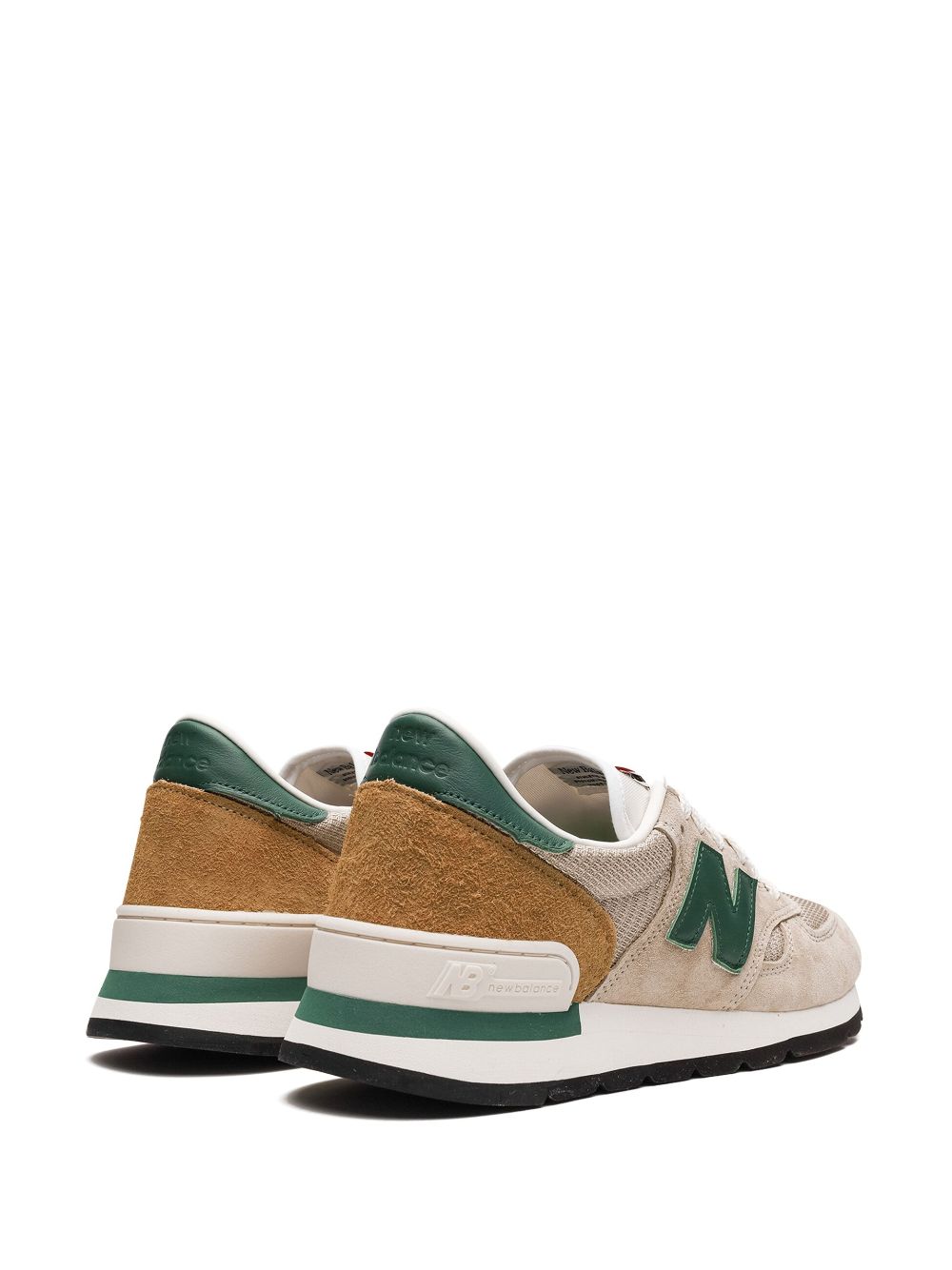 KICKWHO New Balance x Teddy Santis 990 "Tan Green" sneakers 