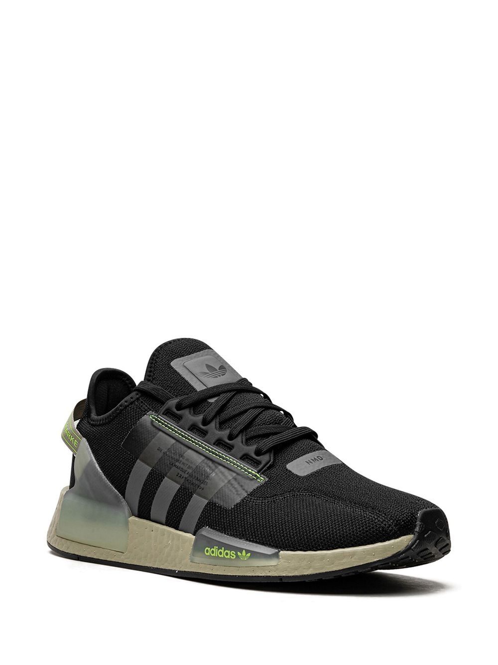 TB adidas NMD R1 V2 "Core Black Grey Five Core" sneakers 