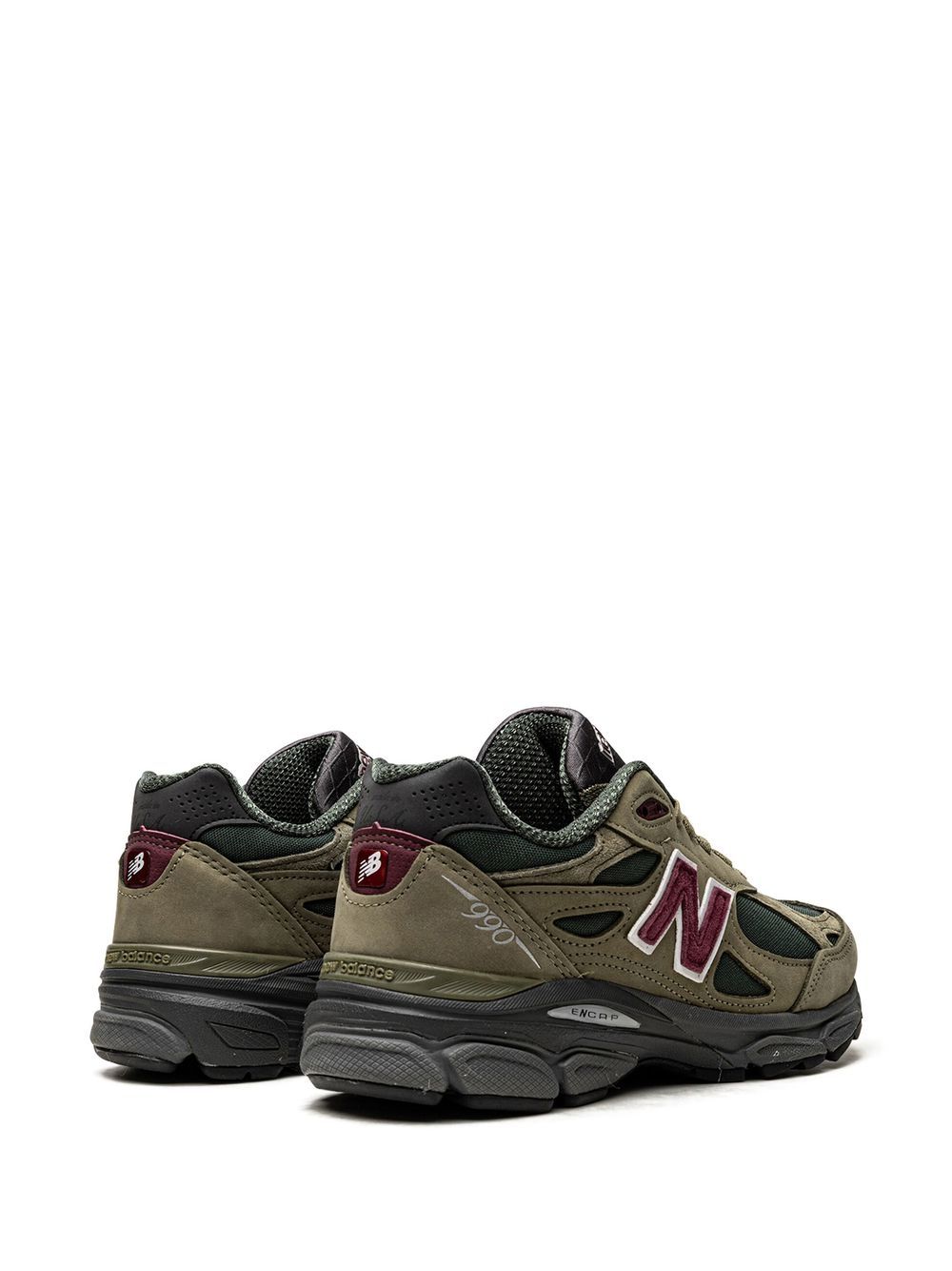 TB New Balance x Teddy Santis 990 V3 "Green Purple"" sneakers 