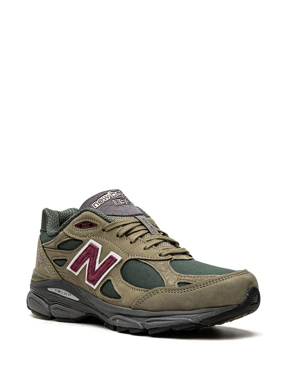 TB New Balance x Teddy Santis 990 V3 "Green Purple"" sneakers 