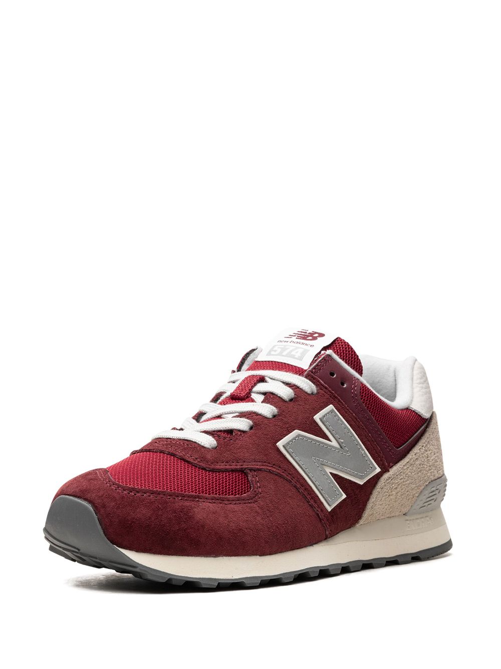 KICKWHO New Balance 574 "Lunar New Year - Classic Crimson" sneakers 