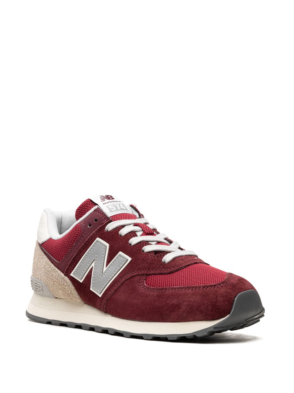 KICKWHO New Balance 574 "Lunar New Year - Classic Crimson" sneakers 