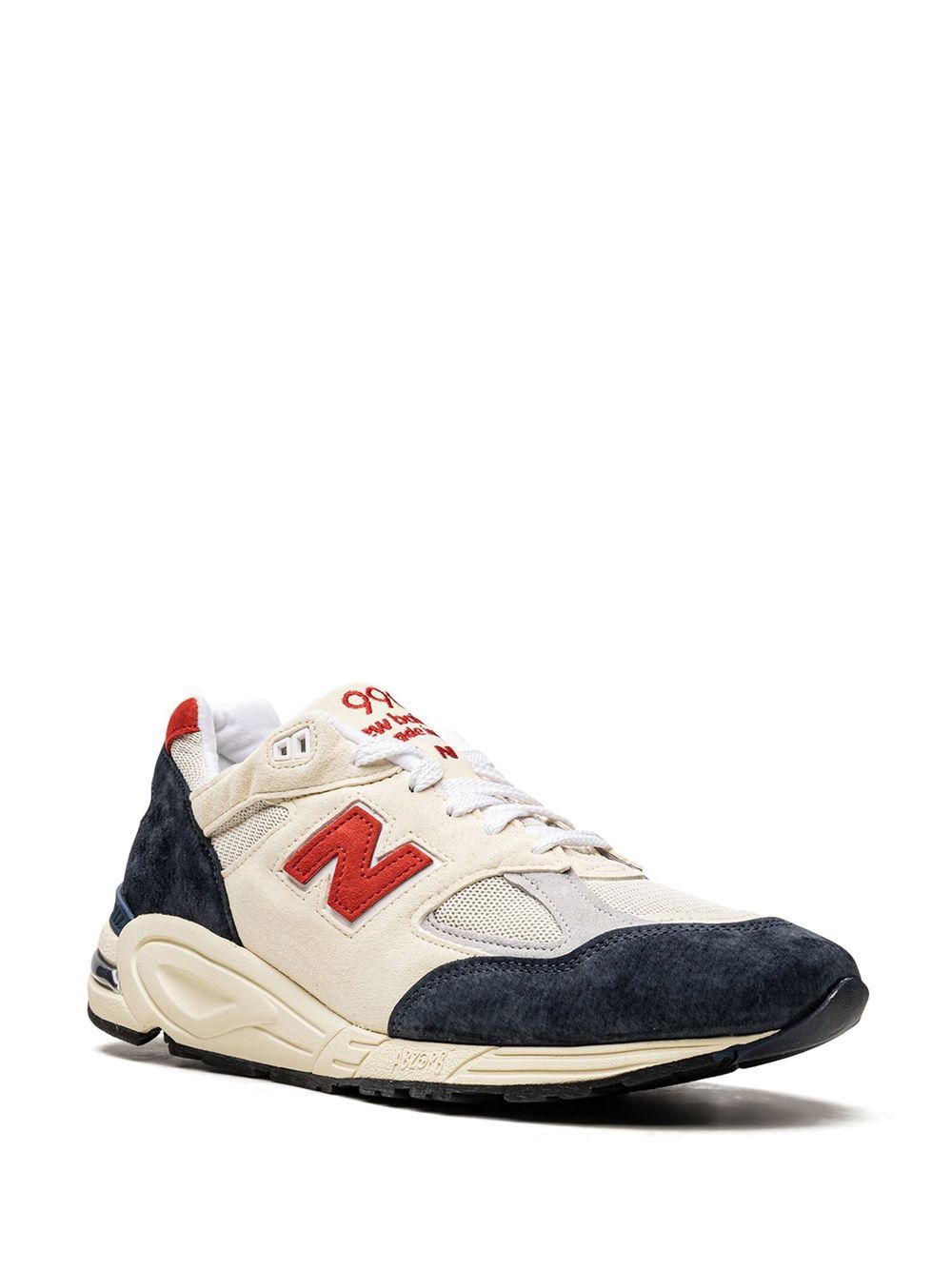 TB New Balance 990V2 "Teddy Santis - Navy Red" sneakers 