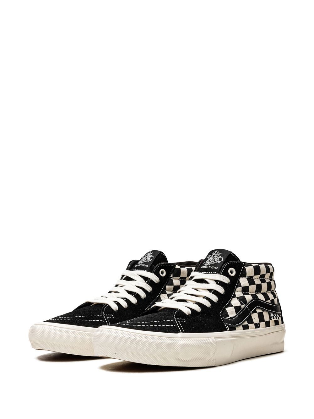 TB Vans Skate Grosso Mid "Checkerboard" sneakers 