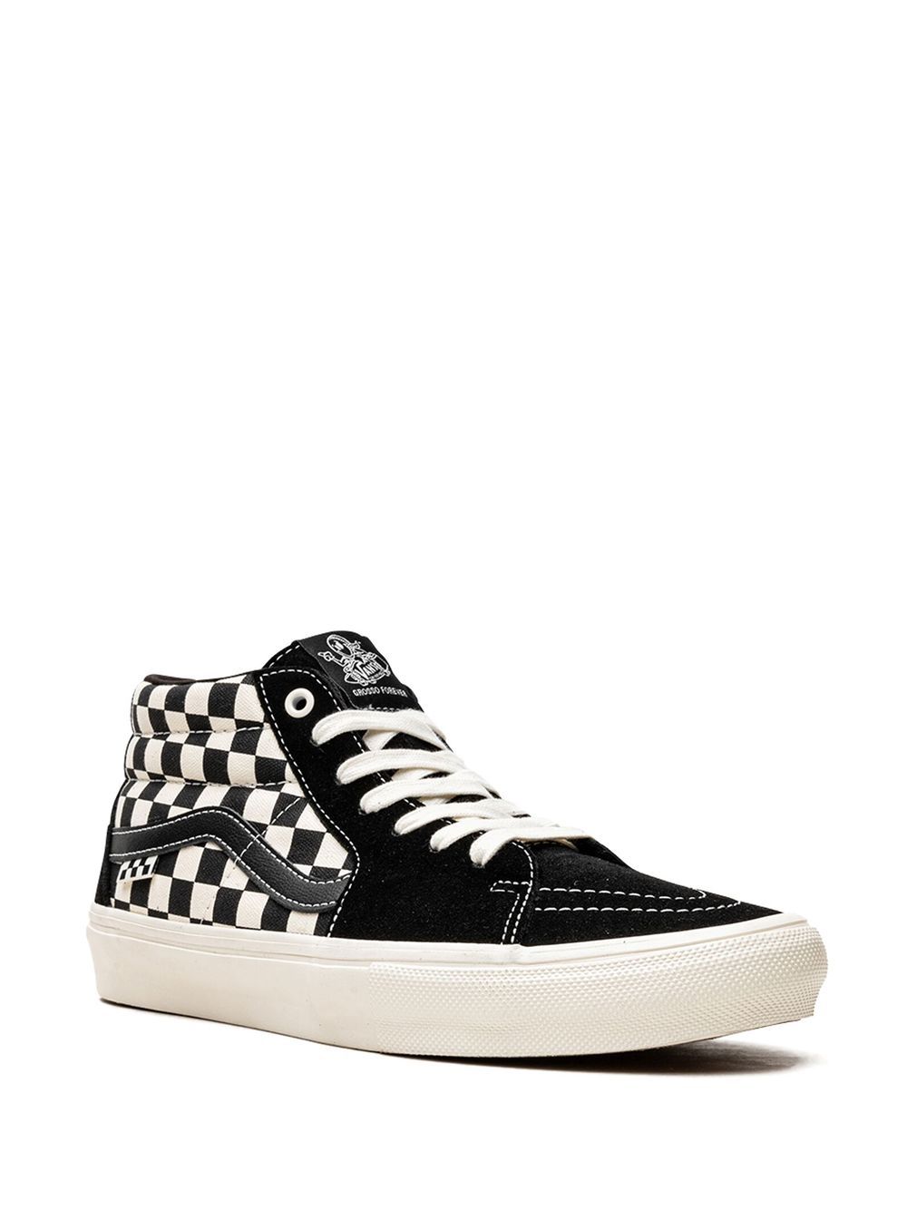 TB Vans Skate Grosso Mid "Checkerboard" sneakers 