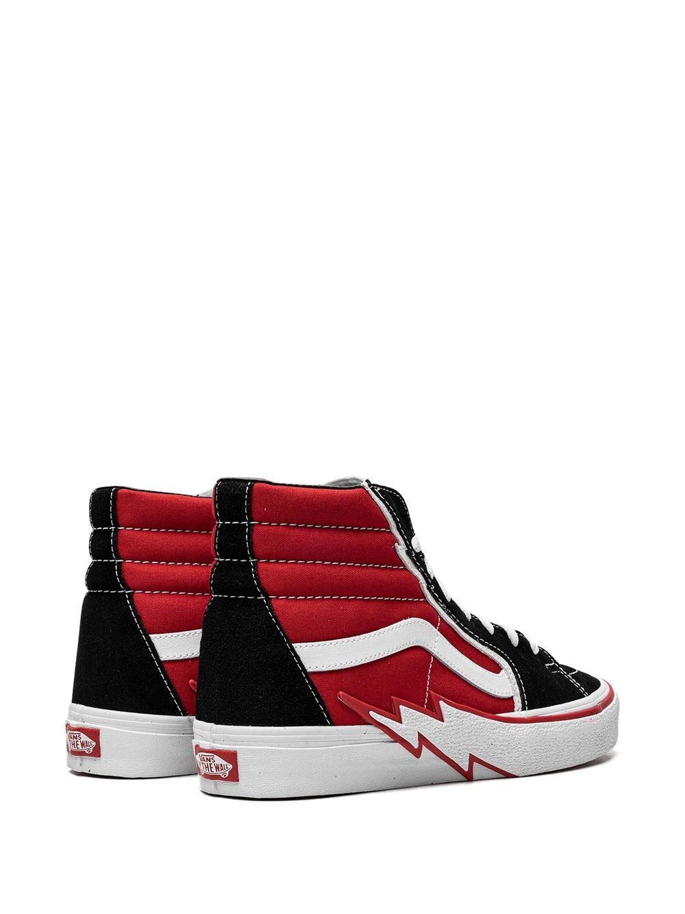 TB Vans Sk8 Hi Bolt "Red Black White" sneakers 