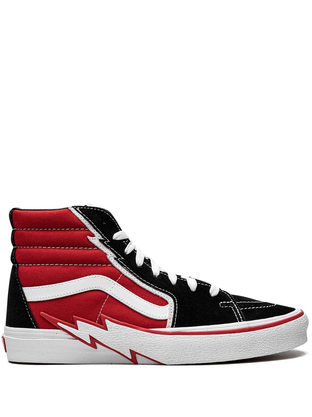 TB Vans Sk8 Hi Bolt "Red Black White" sneakers 