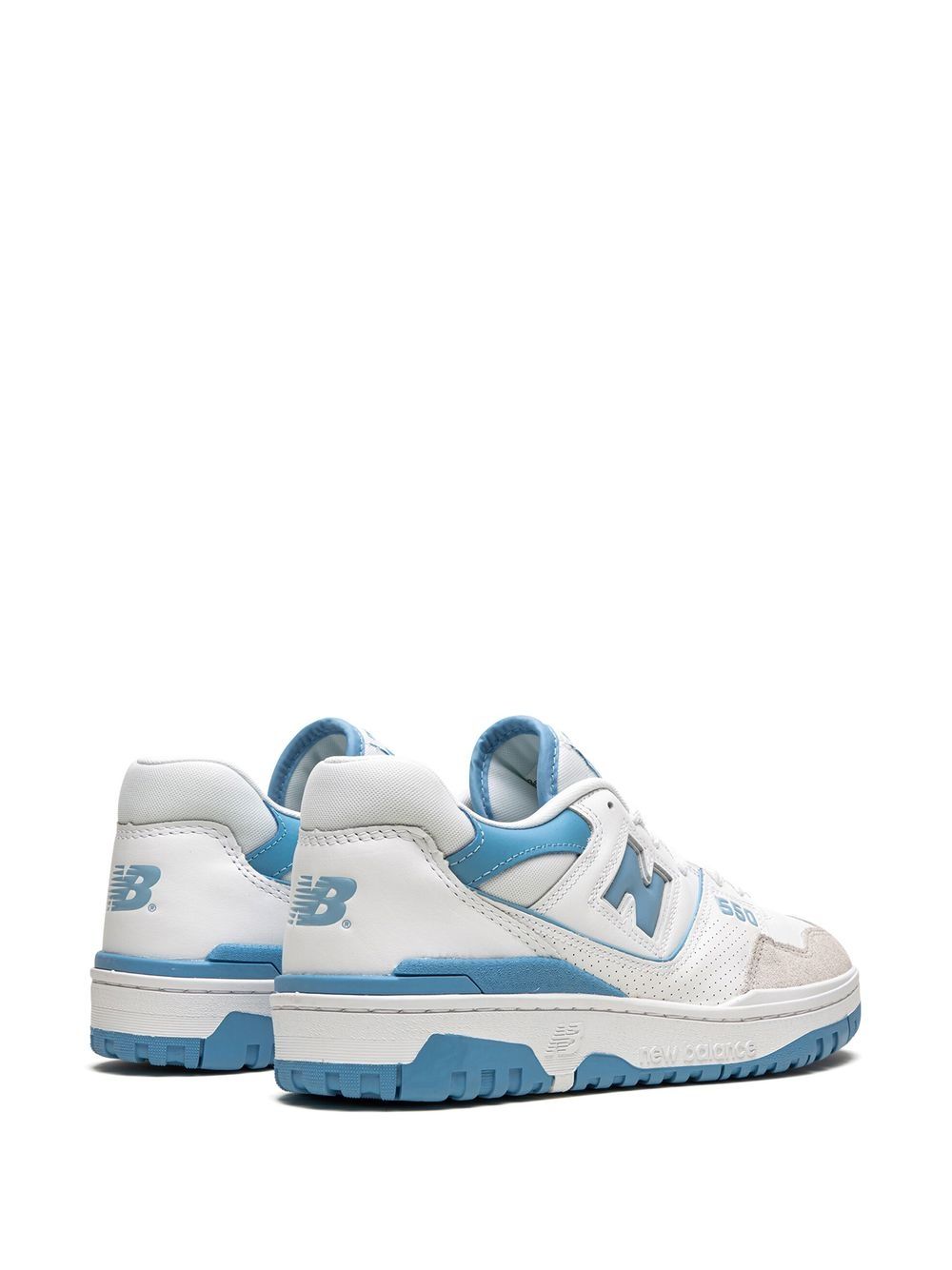 TB New Balance 550 "White Baby Blue" sneakers 