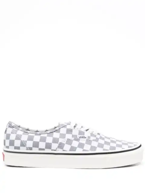 LY Vans Authentic checkerboard-print sneakers 