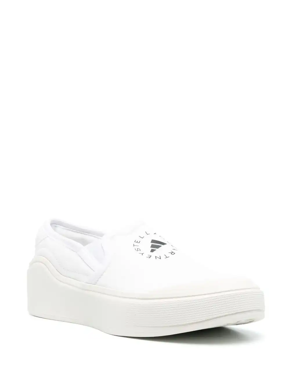 Affordable adidas by Stella McCartney logo-print slip-on  