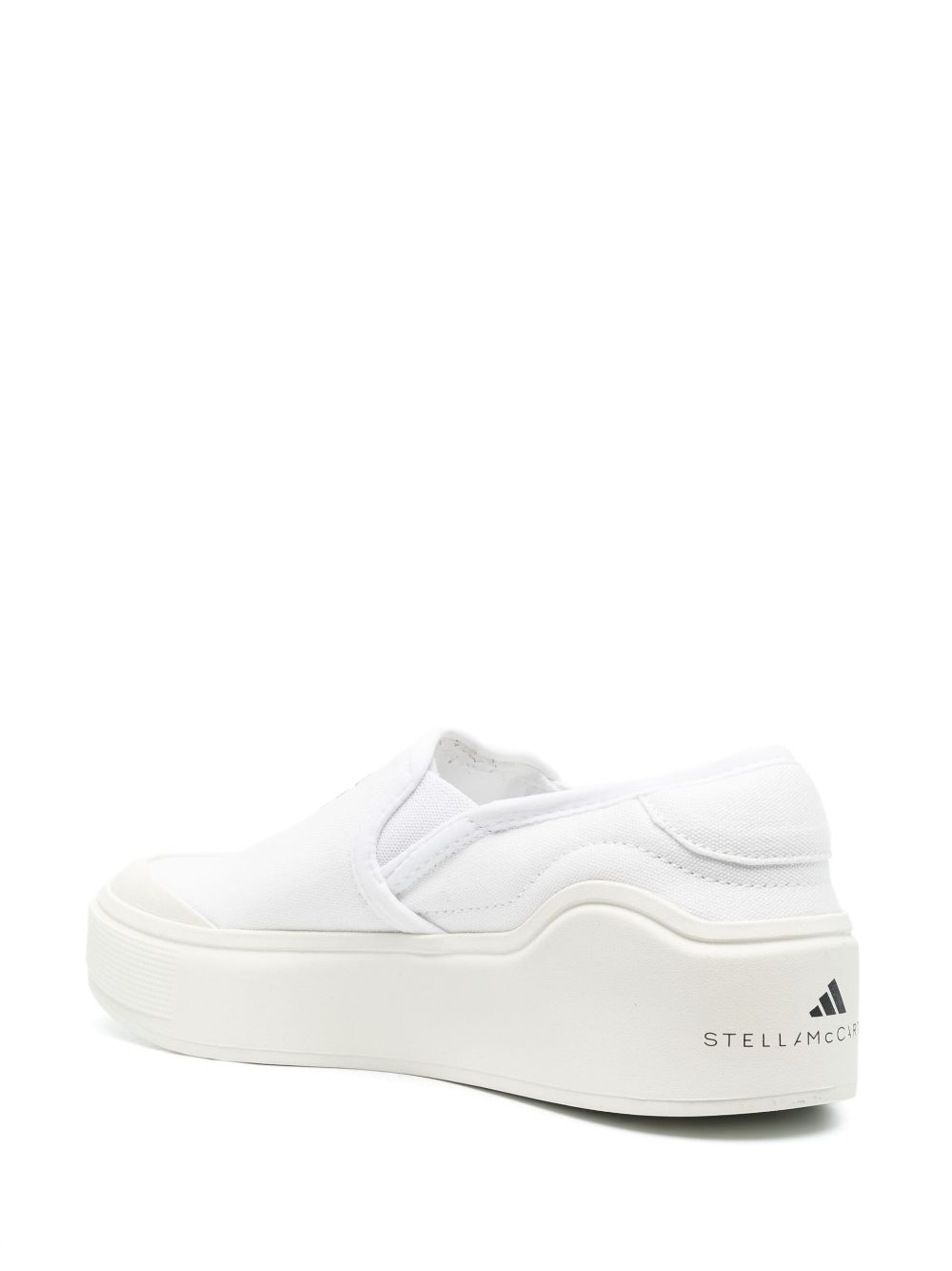 TB adidas by Stella McCartney logo-print slip-on sneakers 