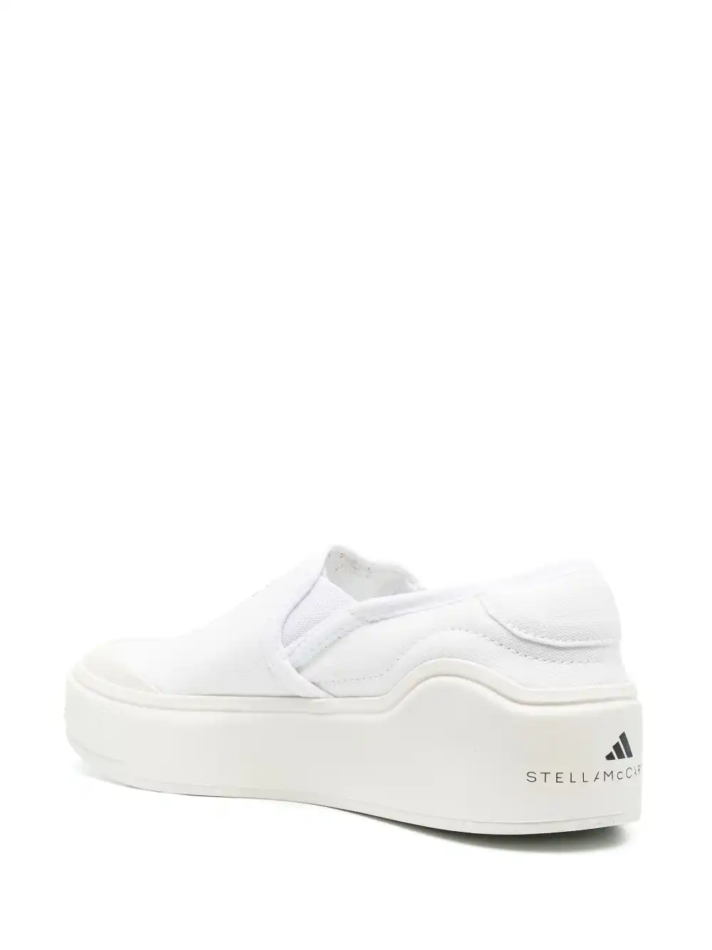 Cheap adidas by Stella McCartney logo-print slip-on sneakers 