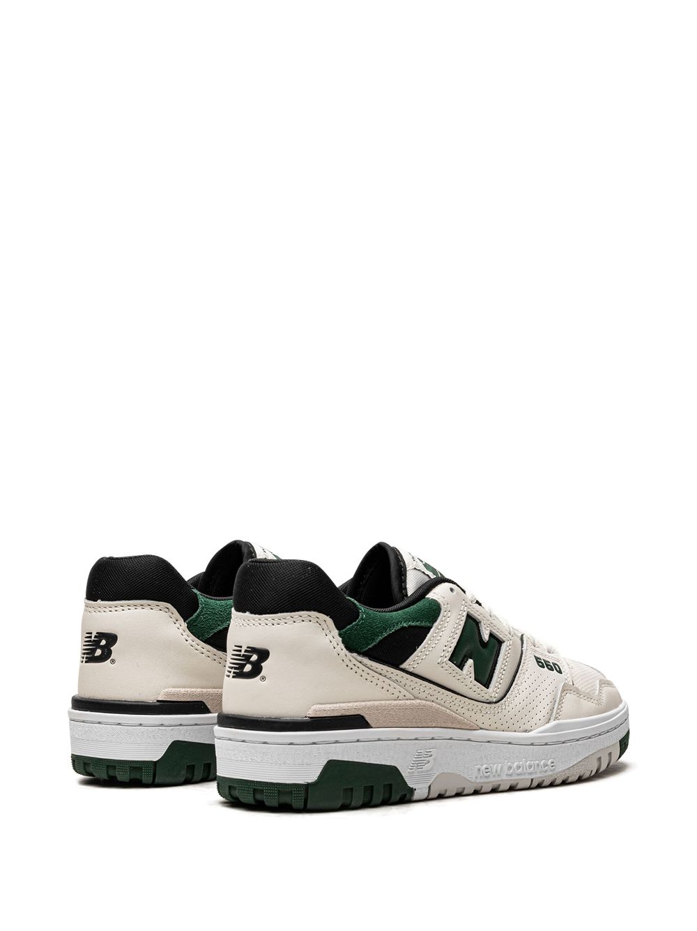 TB New Balance 550 "Sea Salt Pine Green" sneakers 