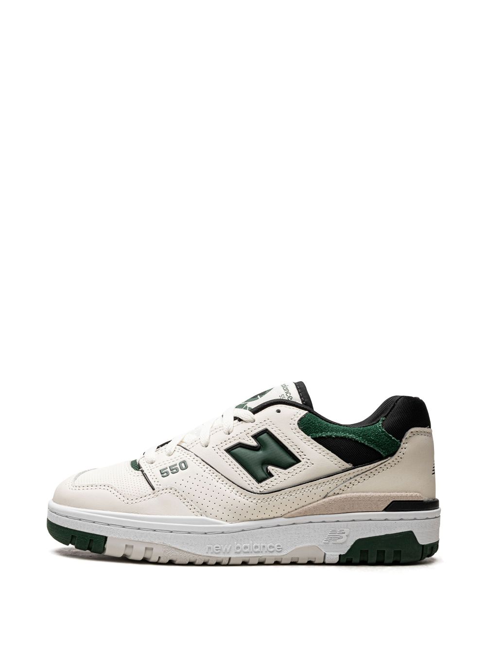 TB New Balance 550 "Sea Salt Pine Green" sneakers 