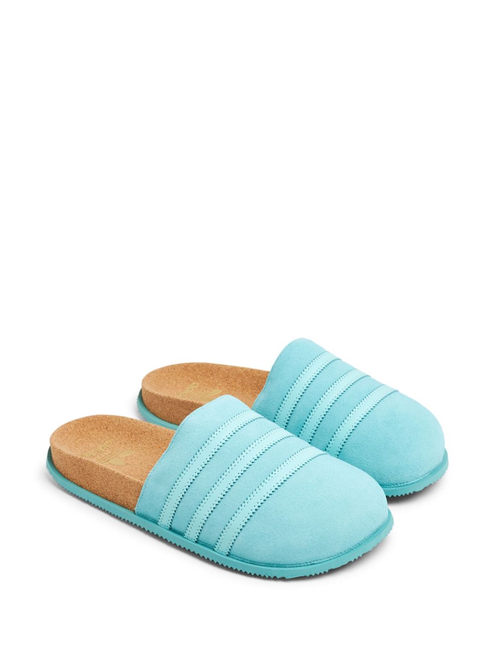 TB adidas round-toe slip-on slides 