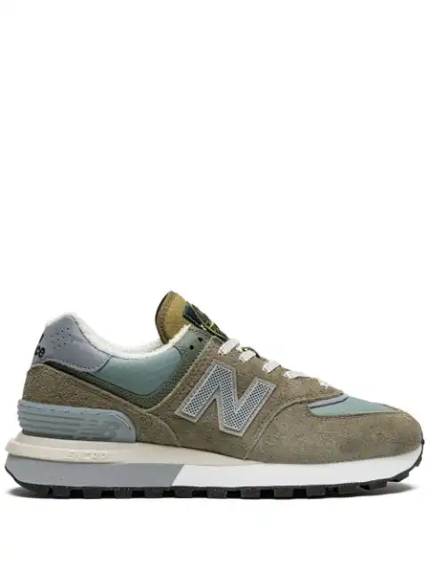 LUCY New Balance x Stone Island 574 "Steel Blue" sneakers 