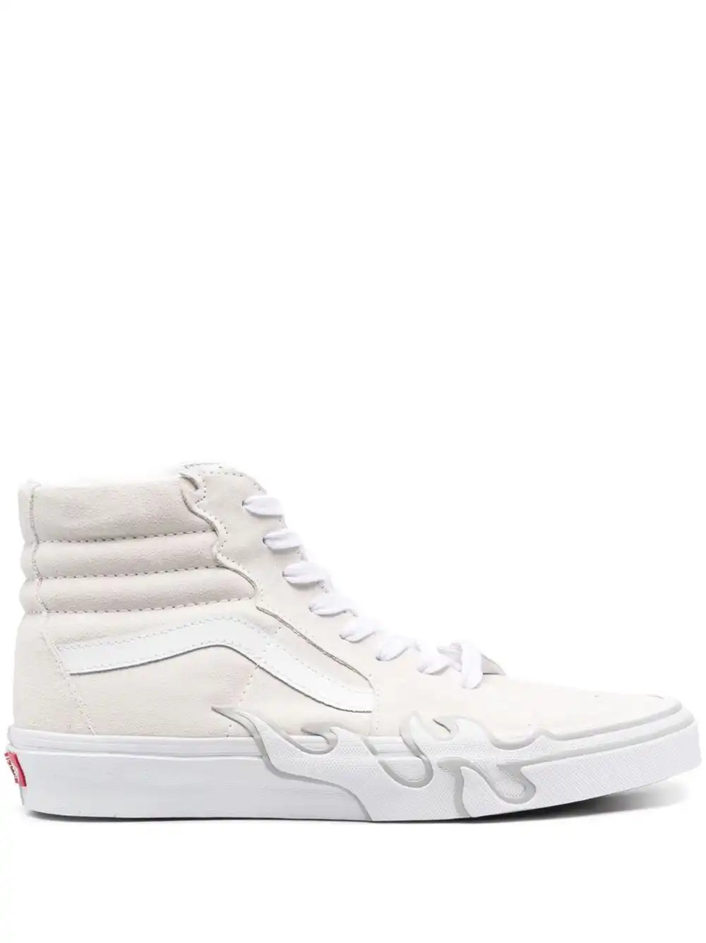 Cheap LY Vans Sk8-Hi flame-print sneakers  