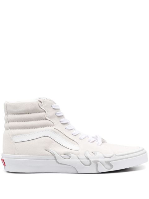 TB Vans Sk8-Hi flame-print sneakers  