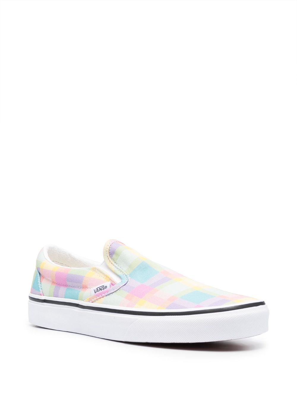 TB Vans Slip-On checkerboard-print sneakers  