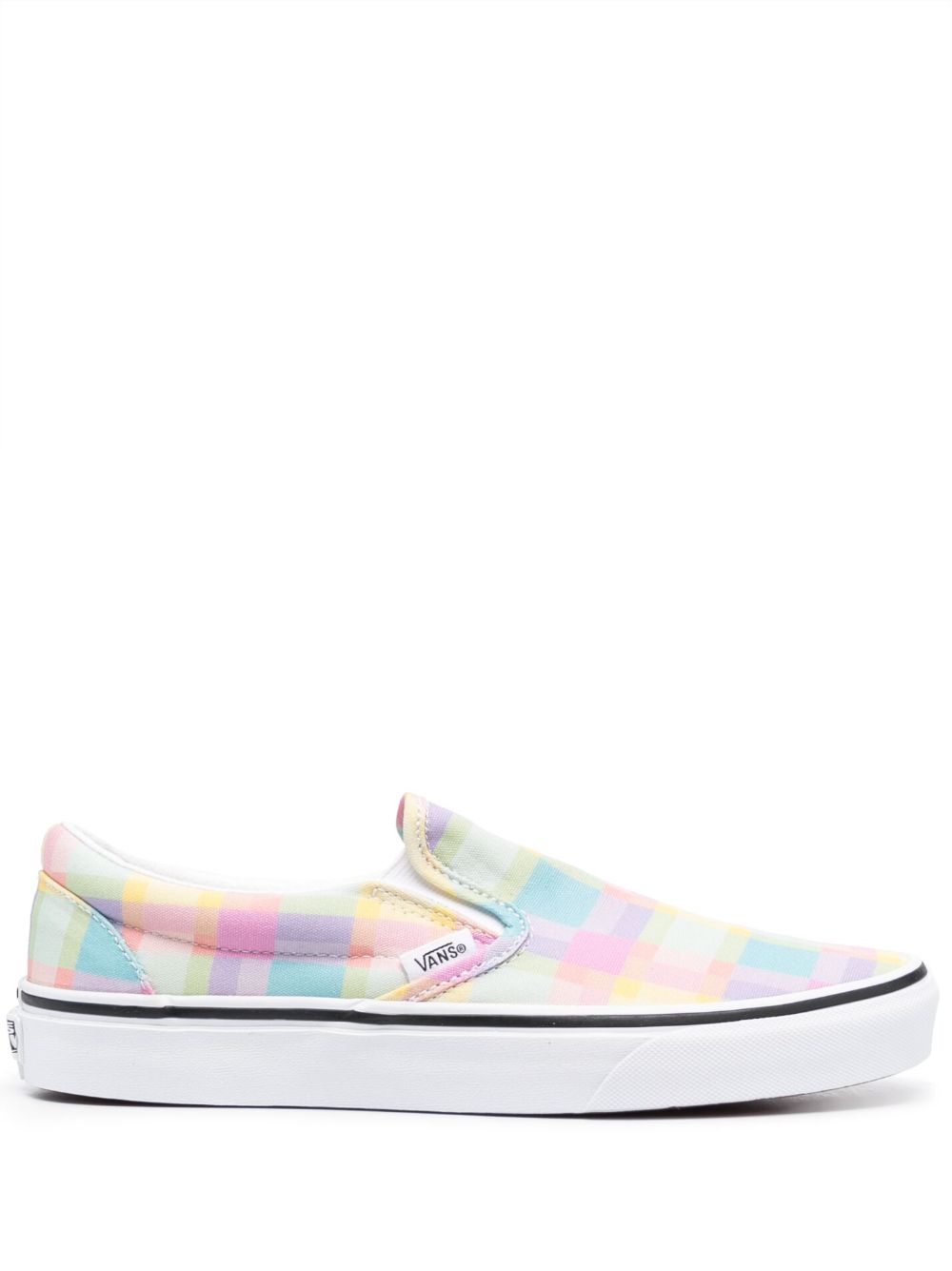 TB Vans Slip-On checkerboard-print sneakers  