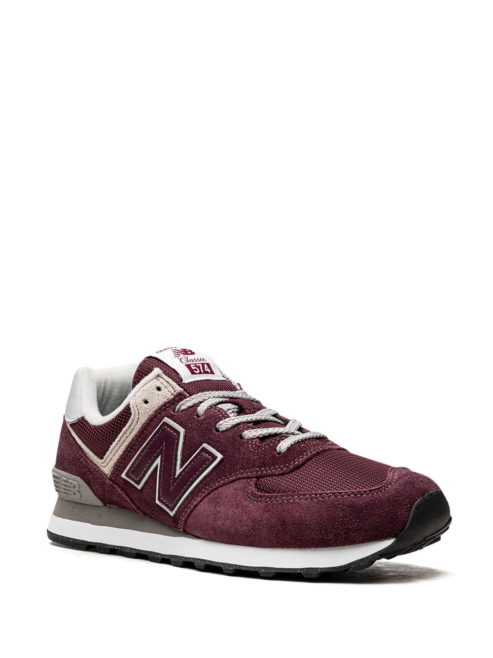 TB New Balance 574 "Burgundy" sneakers 