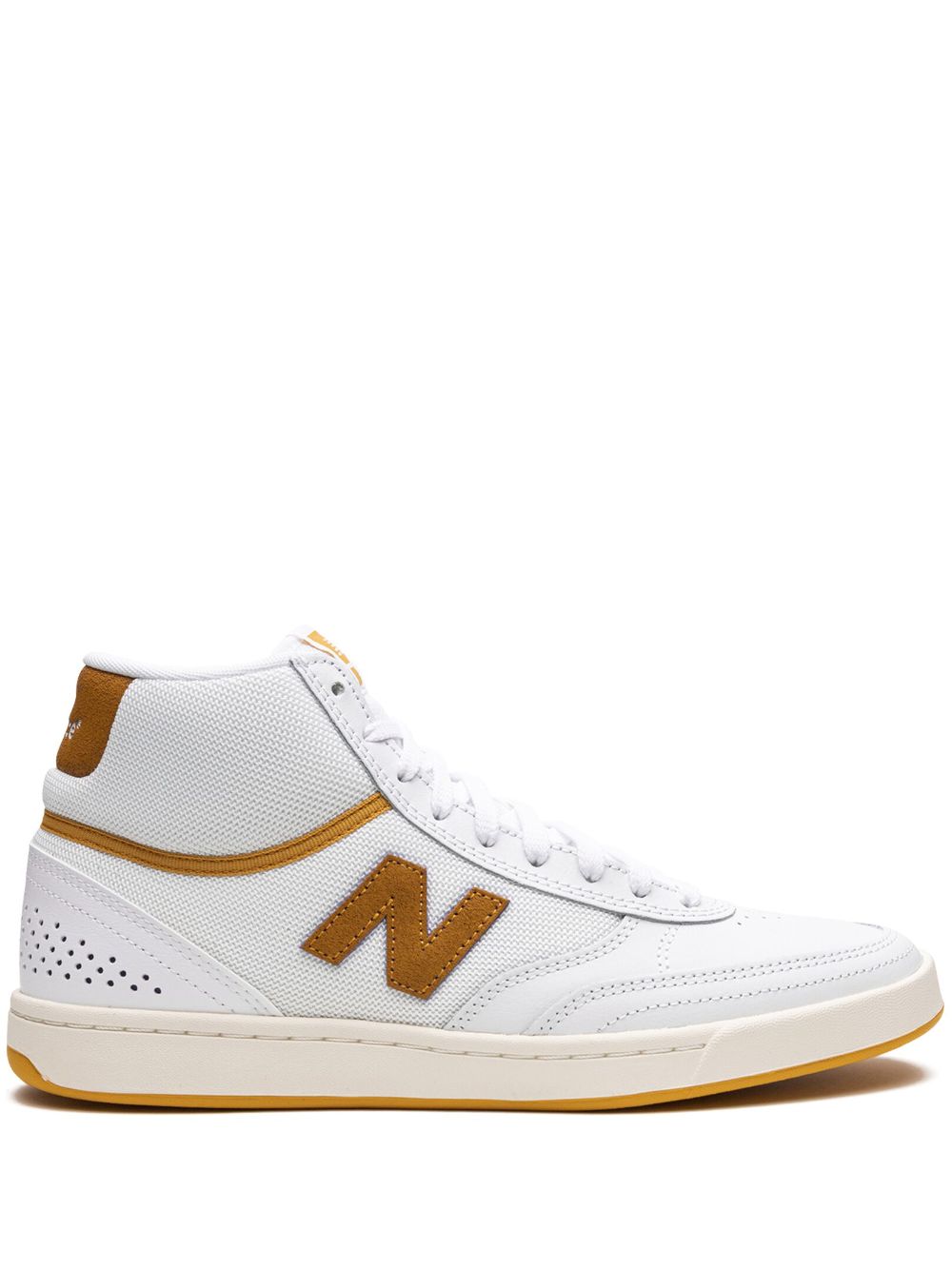 KICKWHO New Balance Numeric 440 High "White Yellow" sneakers 