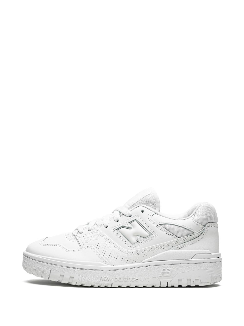 TB New Balance 550 "Triple White" sneakers 