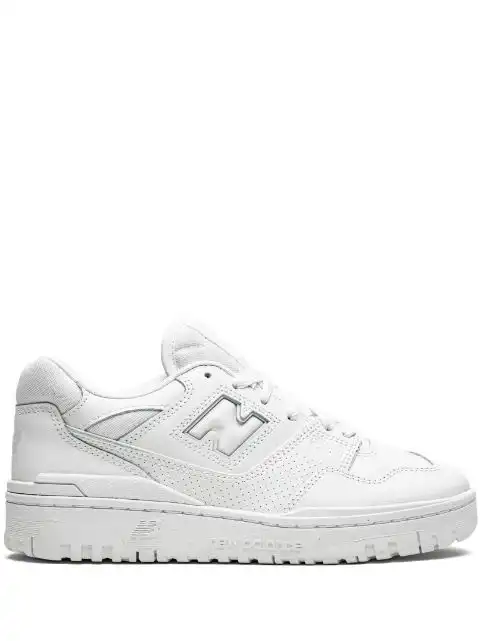 LY New Balance 550 "Triple White" sneakers 