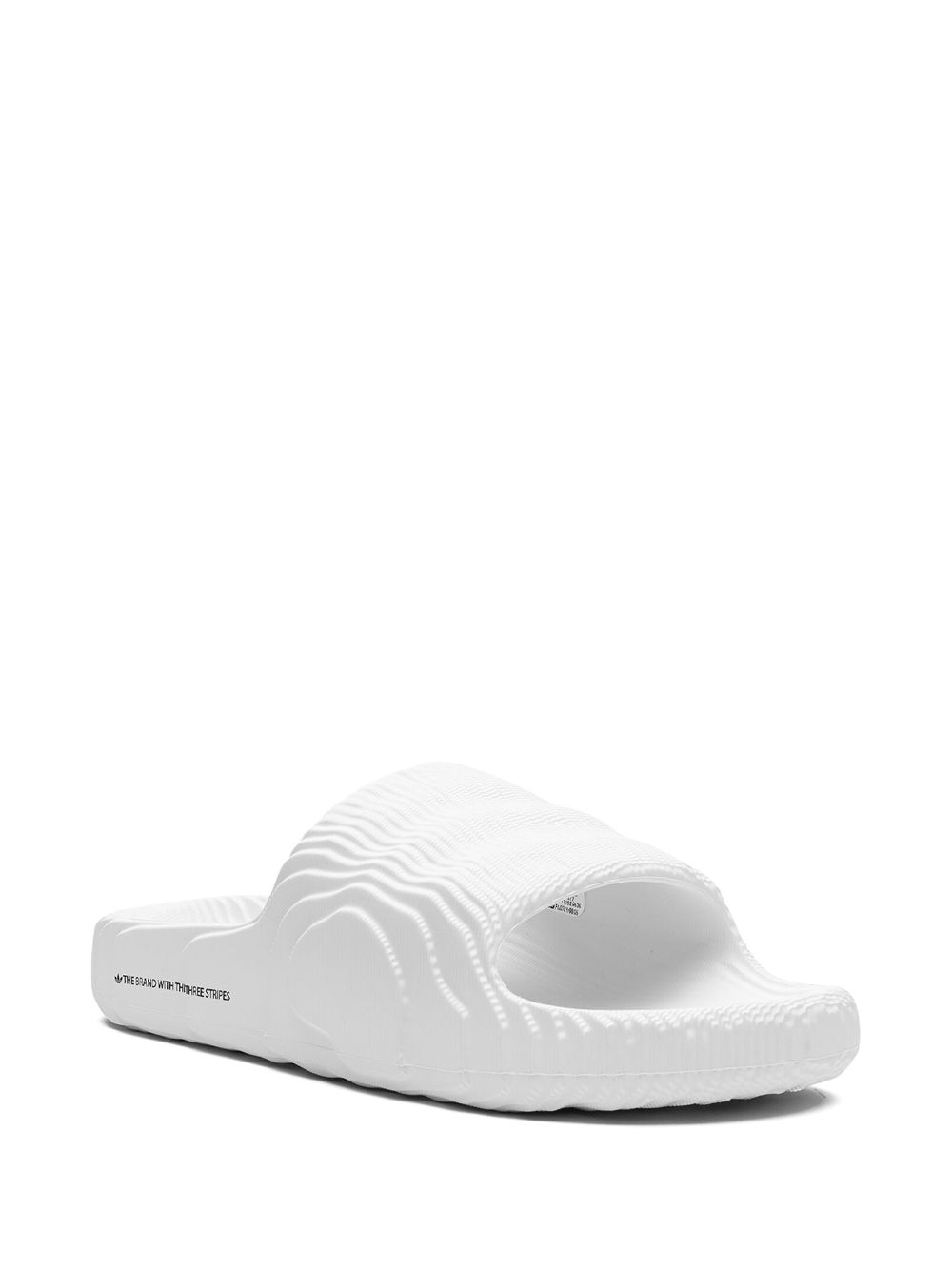 KICKWHO adidas Adilette 22 "Crystal White" sneakers 