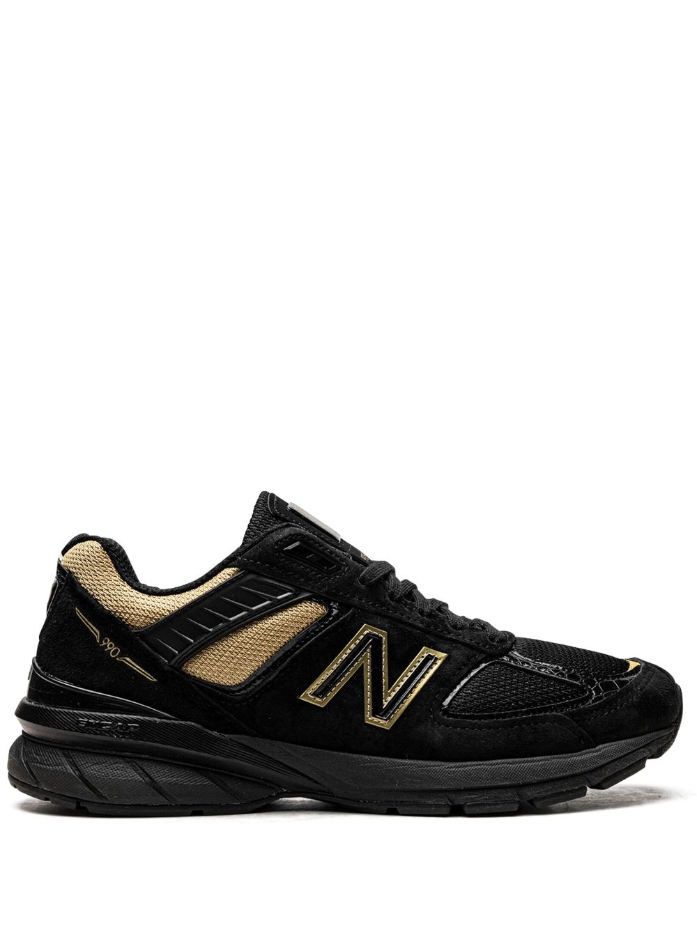 KICKWHO New Balance 990V5 "Black Gold" sneakers 