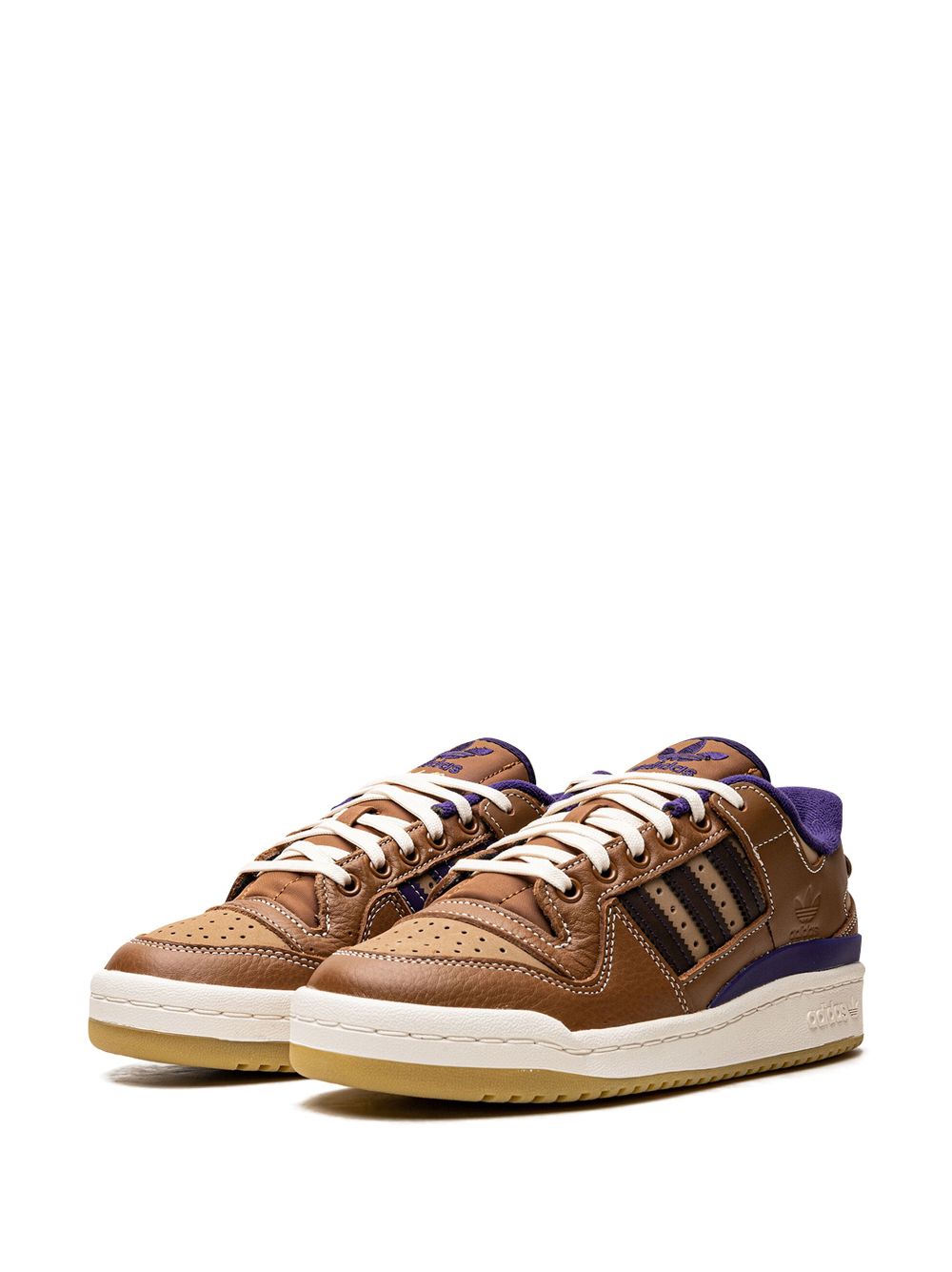 KICKWHO adidas x Heitor da Silva Forum 84 Low ADV "Wild Brown Cardboard Dark Brown" sneakers 