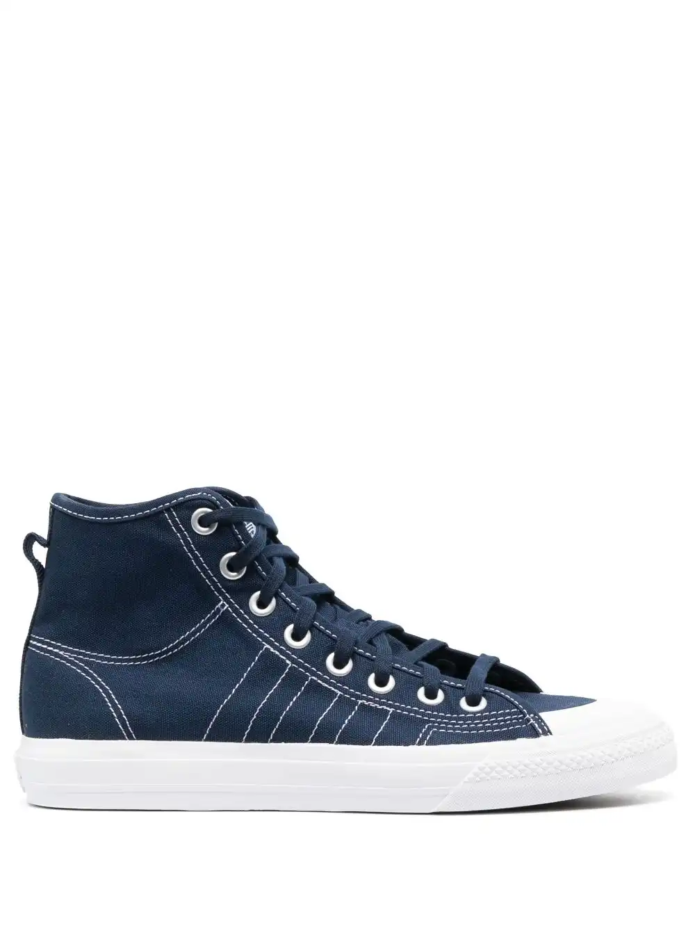 Affordable adidas lace-up high-top sneakers 