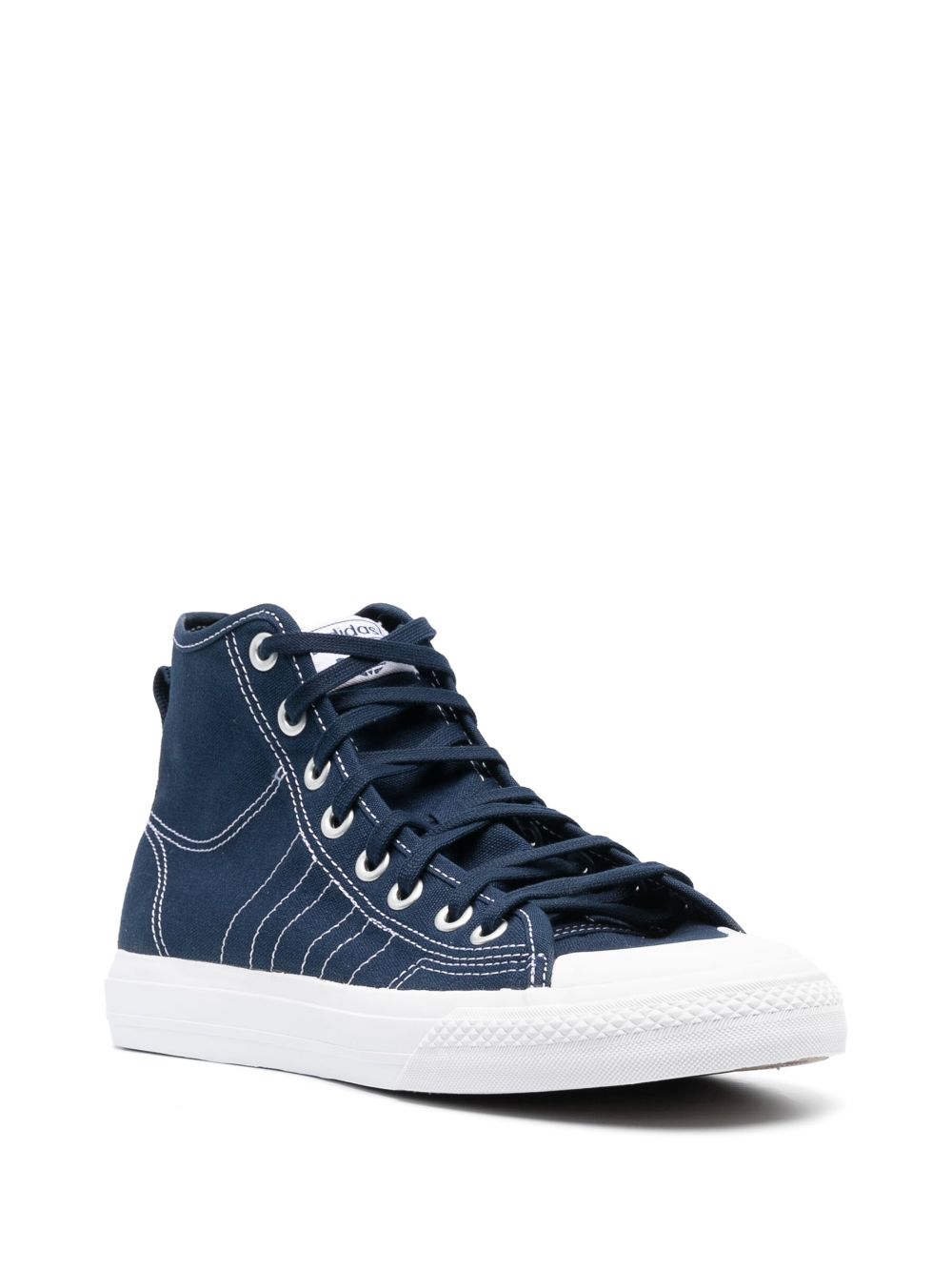 TB adidas lace-up high-top sneakers 