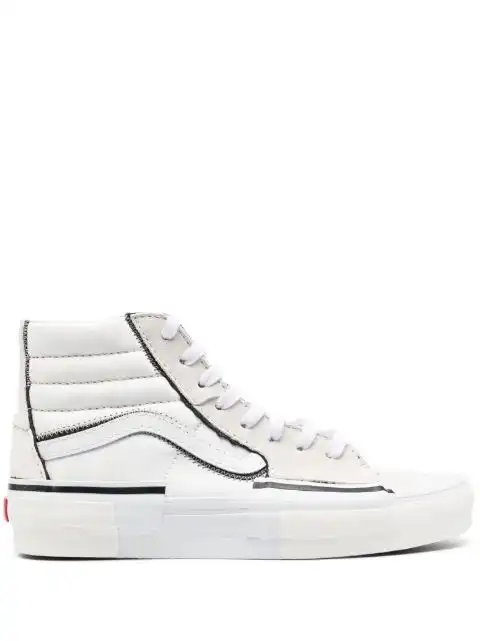 LY Vans Sk8-Hi top leather sneakers 