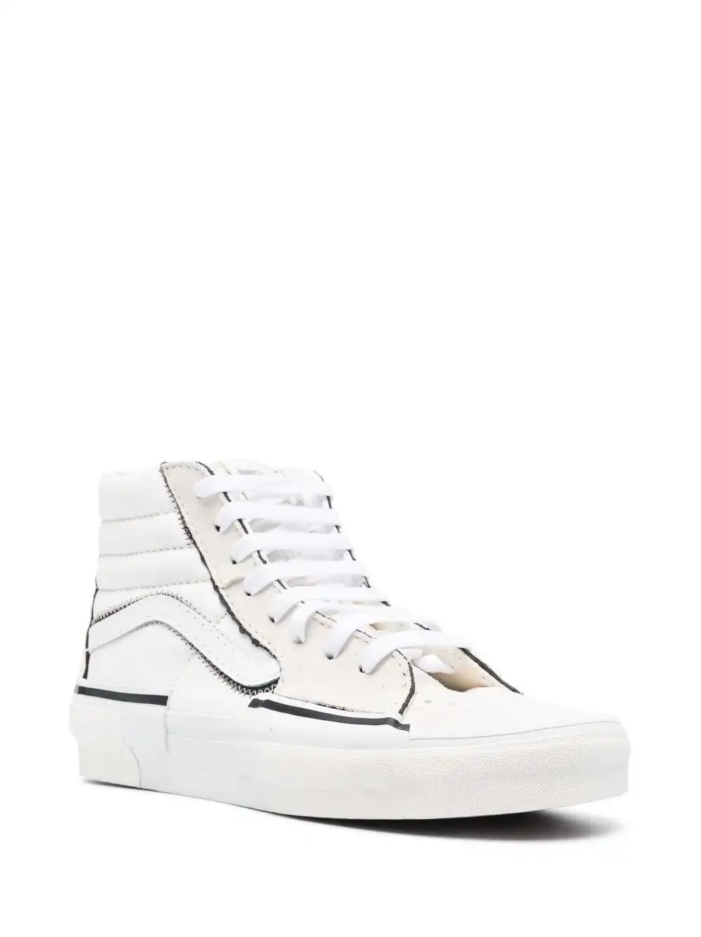 Cheap Husky Vans Sk8-Hi top leather sneakers 