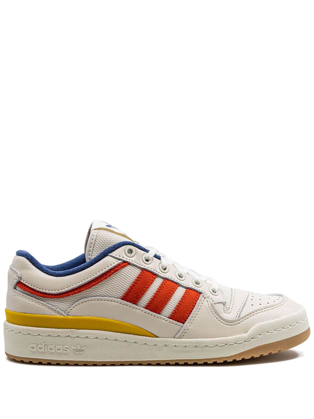 TB adidas x WOOD WOOD Forum Low "White Altered Amber Yellow" sneakers 