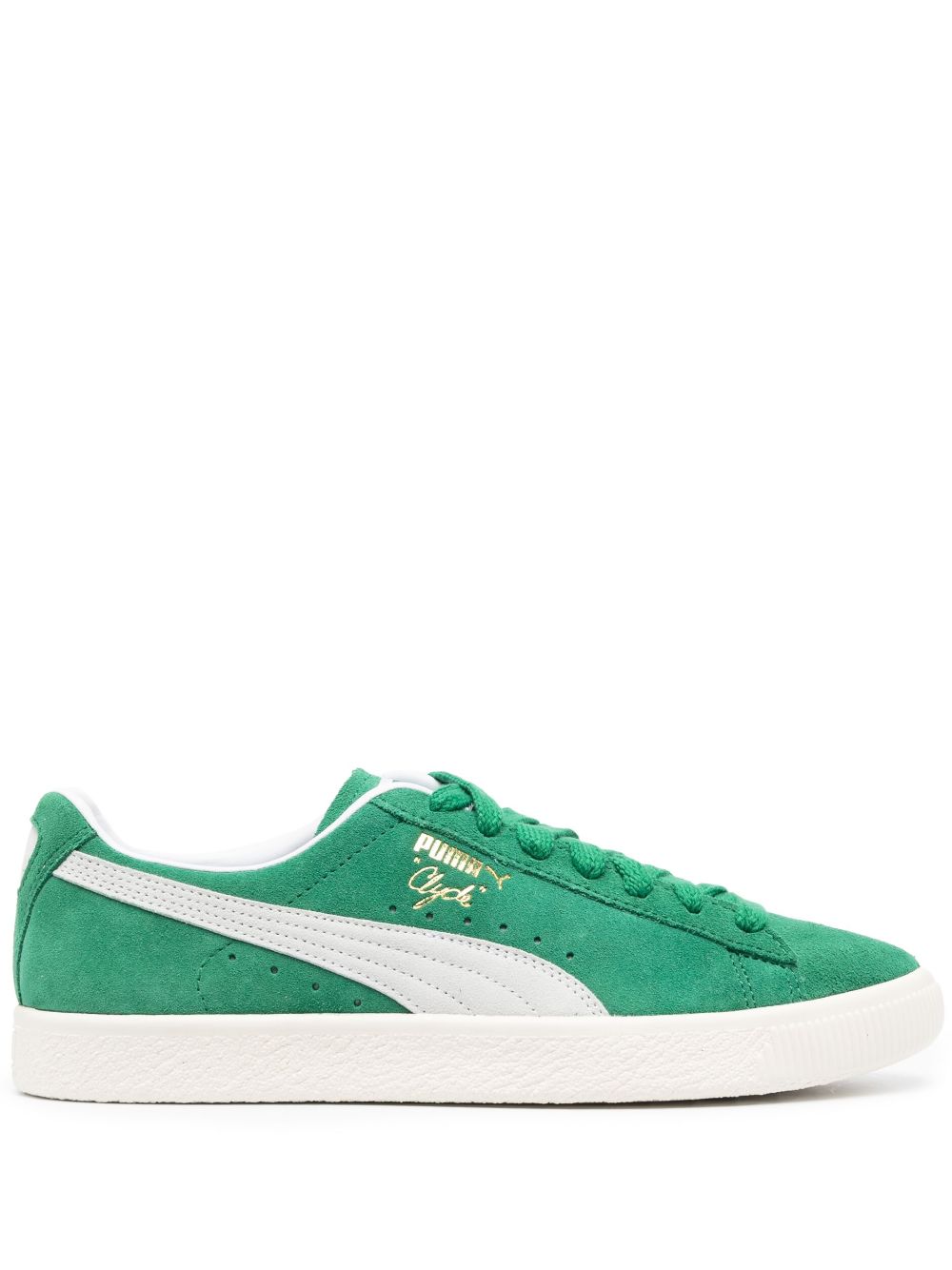 TB PUMA Clyde low-top suede sneakers 