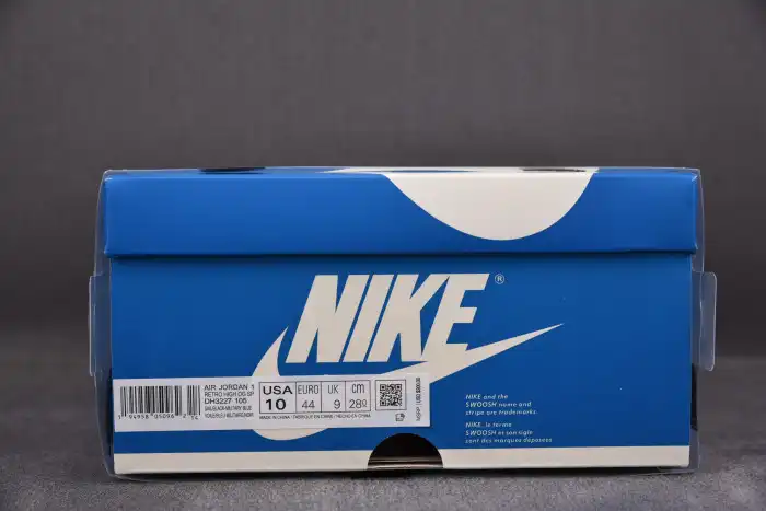 Kicked Out Shoe Store Air Jordan 1 Travis Scott Blue and White DH3227-105