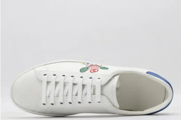 Reps LY GUCC ACE EMBROIDERED LOW-TOP SNEAKER 603696 AY070 9096