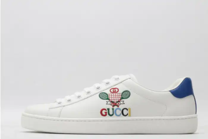 Reps LY GUCC ACE EMBROIDERED LOW-TOP SNEAKER 603696 AY070 9096