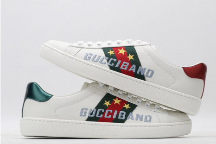 TB GUCC ACE EMBROIDERED LOW-TOP SNEAKER 603693 0FI10 9069